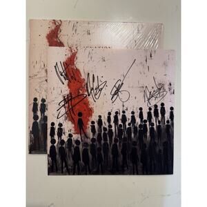 Three Days Grace AlienNation Band Signed Vinyl Exclusive 2025 AUTOGRAPH #1